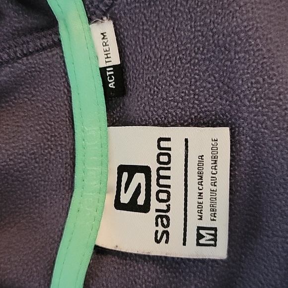 Salomon women zipper hoodie - Picture 8 of 9